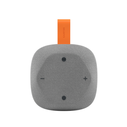 Bluetooth-Lautsprecher 8W IPX5 tragbar Canyon Hexagon 10 grau-orange
