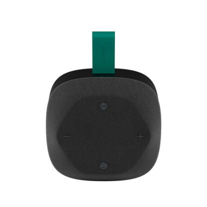 Bluetooth-Lautsprecher 8 W IPX5 tragbar Canyon Hexagon 10 Schwarz-Grün