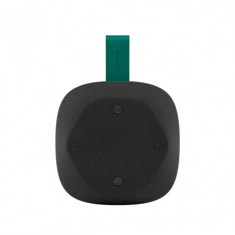 Bluetooth-Lautsprecher 8 W IPX5 tragbar Canyon Hexagon 10 Schwarz-Grün