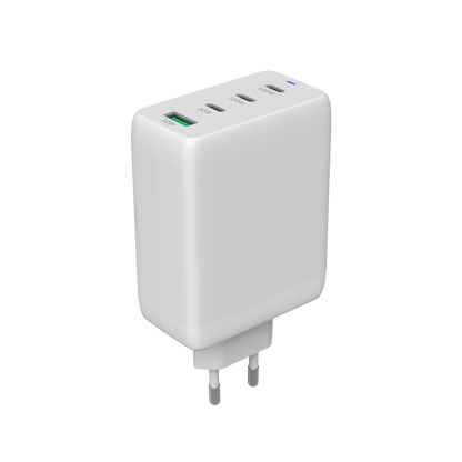 Ładowarka sieciowa GaN 100W 3xPD 1xQC EU Canyon CU100ACC biała