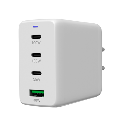 Ładowarka sieciowa GaN 100W 3xPD 1xQC EU Canyon CU100ACC biała