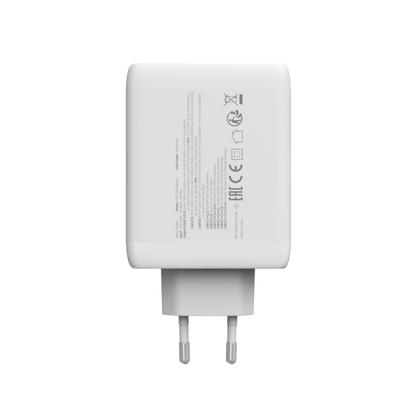 Ładowarka sieciowa GaN 100W 3xPD 1xQC EU Canyon CU100ACC biała