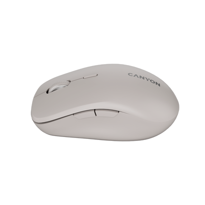 Kabellose Maus zwei Modi Canyon MW-12 beige