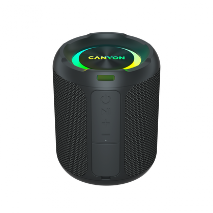 Bluetooth Speaker 20W IPX6 TWS EQ RGB Canyon OnMove 11 black