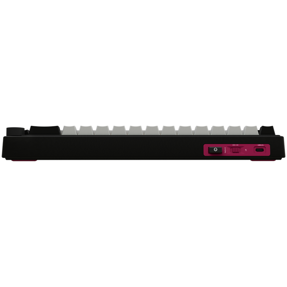 Kabellose 65% mechanische Gaming-Tastatur Lorgar Pro schwarz