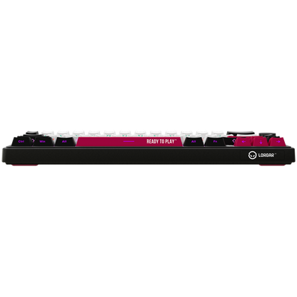 Kabellose 65% mechanische Gaming-Tastatur Lorgar Pro schwarz