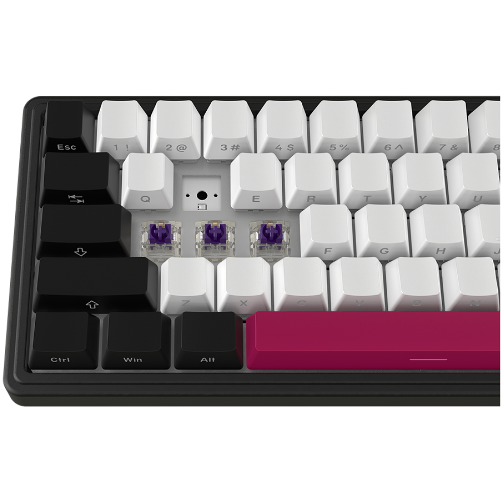 Kabellose 65% mechanische Gaming-Tastatur Lorgar Pro schwarz