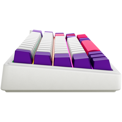 Lorgar Pro 65% Mechanical Wireless Gaming Keyboard White