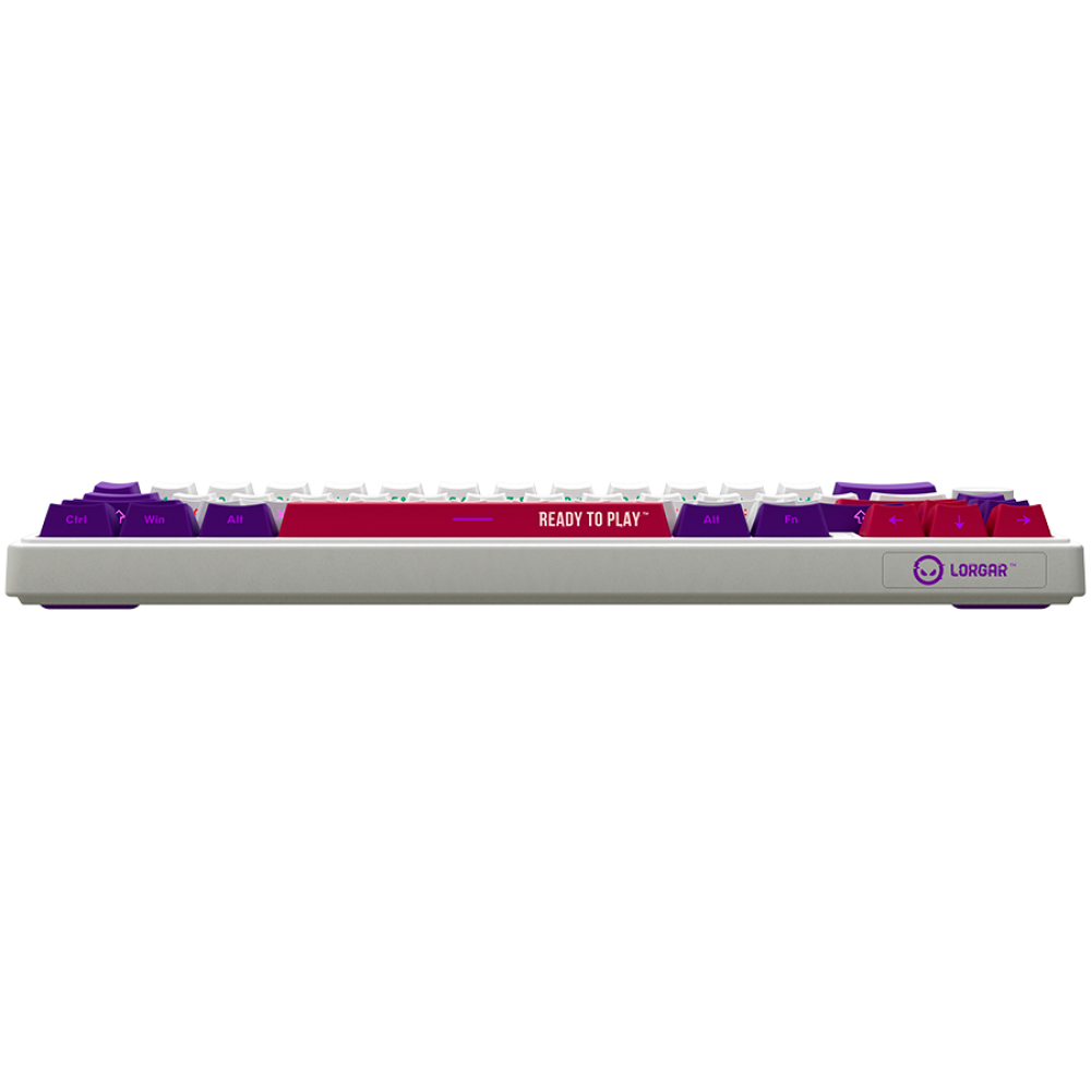Lorgar Pro 65% Mechanical Wireless Gaming Keyboard White
