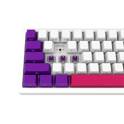 Lorgar Pro 65% Mechanical Wireless Gaming Keyboard White