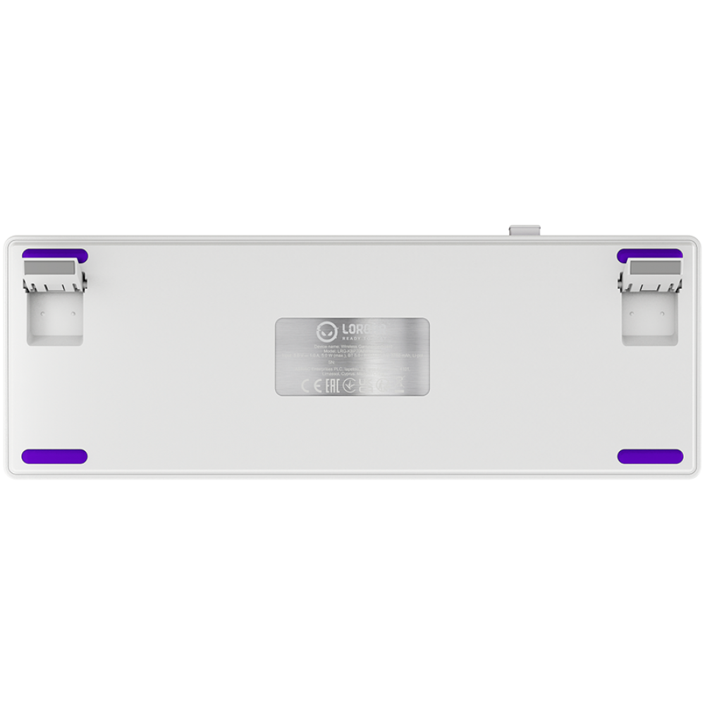Lorgar Pro 65% Mechanical Wireless Gaming Keyboard White