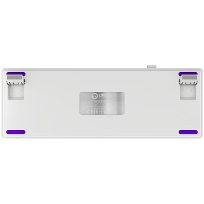 Lorgar Pro 65% Mechanical Wireless Gaming Keyboard White