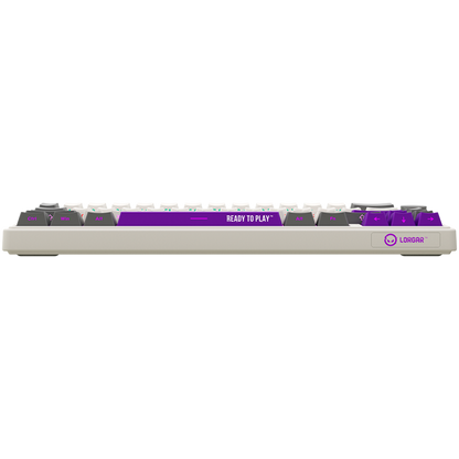 Lorgar Pro 65 % mechanische kabellose Tastatur beige