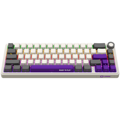 Lorgar Pro 65 % mechanische kabellose Tastatur beige