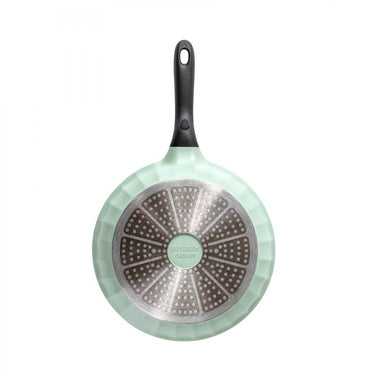 Buydeem CP182 Aluminium Non-Stick Frying Pan 28 cm Green