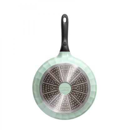 Buydeem CP182 Aluminium Non-Stick Frying Pan 28 cm Green
