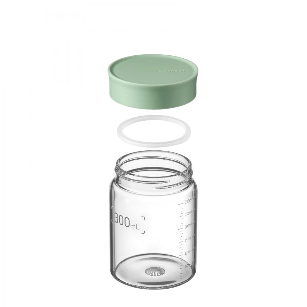 Buydeem CS1002/A1 Grüne 300 ml Glasbehälter (2er-Set)