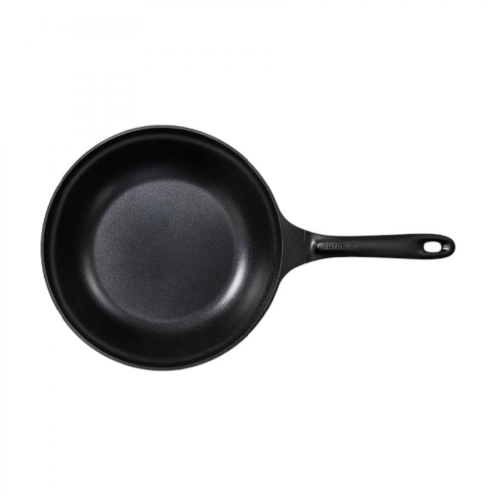 Buydeem CP102 30 cm Non-Stick Aluminum Pan with Lid Green