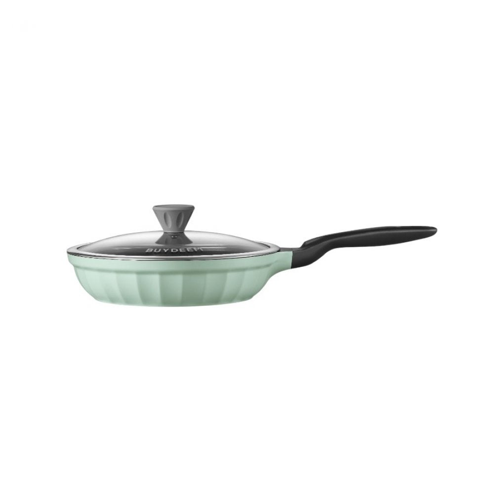 Buydeem CP151 Aluminum Non-stick Frying Pan 25cm Green