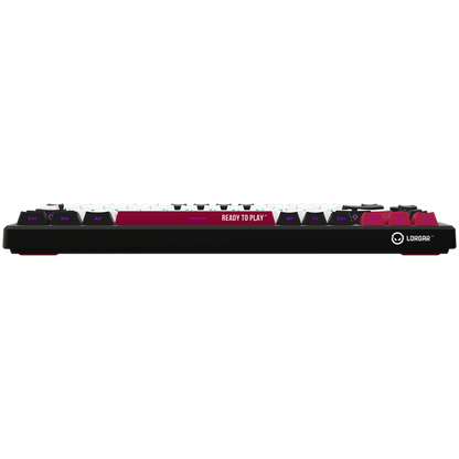Gaming-Tastatur mechanisch 75% Lorgar EN schwarz kabellos
