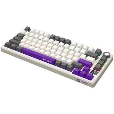 Kabellose mechanische Gaming-Tastatur Lorgar EN, 75 %, beige