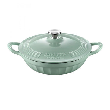 Buydeem CP581 Enameled Cast Iron Pot 3.3L Pastel Green
