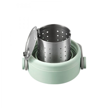 Buydeem CD1011 Teethermos mit Teesieb 400 ml, grün