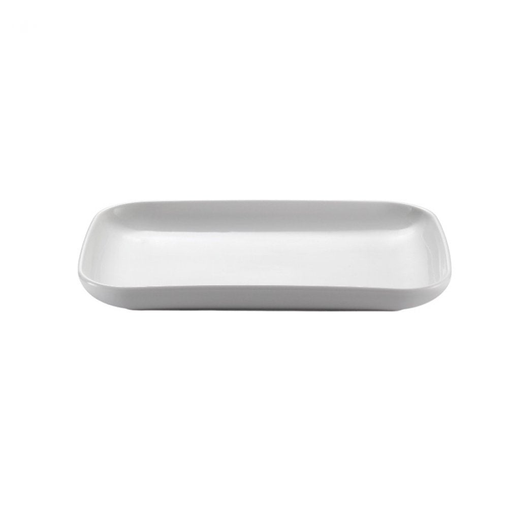 Buydeem CT1004 Porcelain Serving and Cooking Plate, White