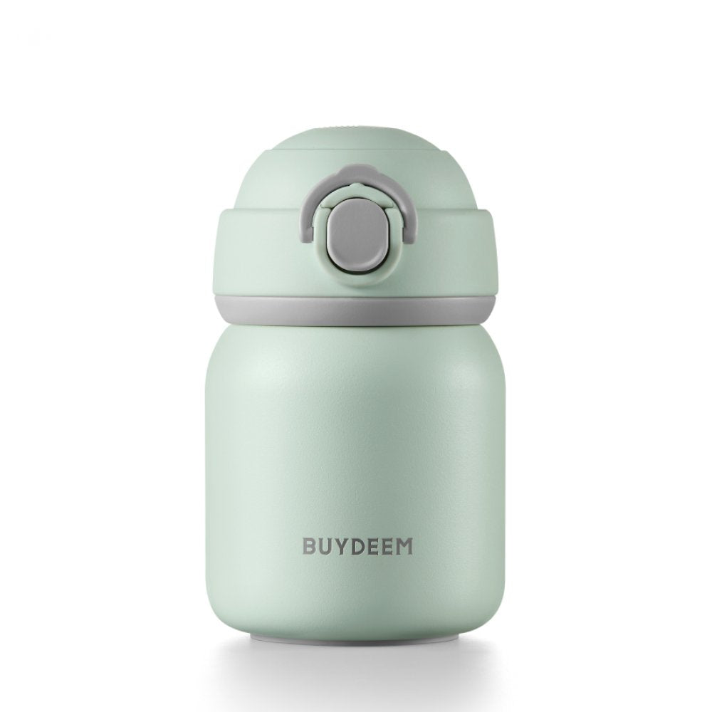 Isolierflasche Thermoskanne für Kinder für die Tasche 200 ml Buydeem TAN200 pastellgrün