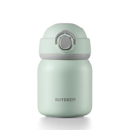 Isolierflasche Thermoskanne für Kinder für die Tasche 200 ml Buydeem TAN200 pastellgrün