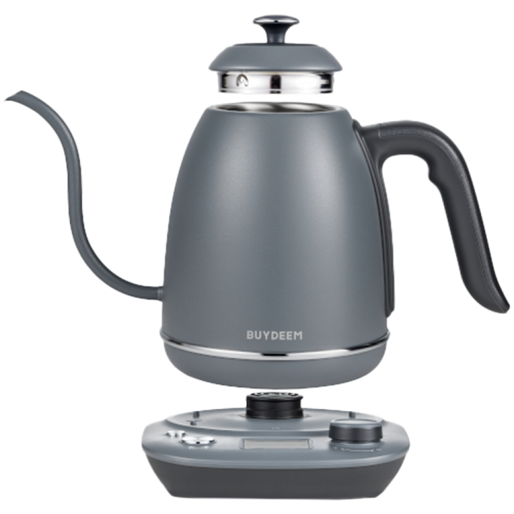 Wasserkocher Gooseneck K821 mit Temperaturregelung Ink Grey