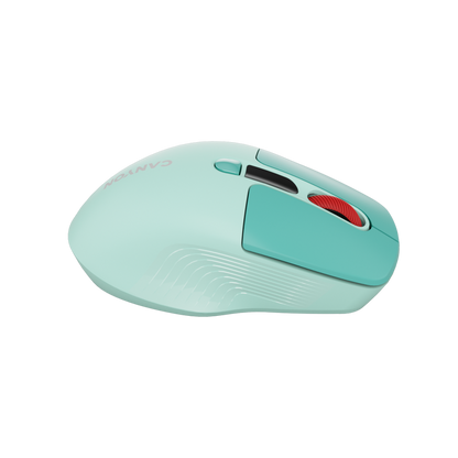 Mysz bezprzewodowa cicha dwa tryby LCD Canyon MW-26 zielona