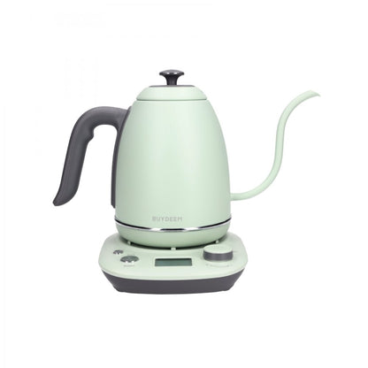 Gooseneck Electric Kettle K821 with temperature control Cozy Greenish