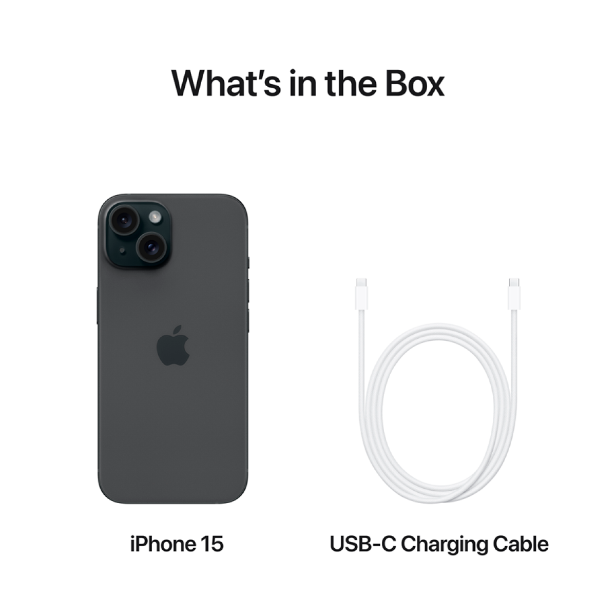 iPhone 15 128 GB schwarz