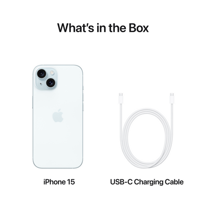 iPhone 15 256 GB blau