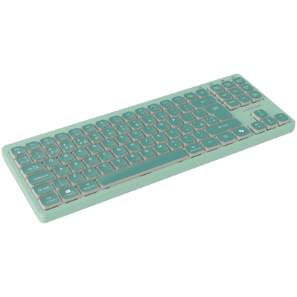 CANYON OnType 10 Low Profile Tastatur EN Kabelgebunden Grün