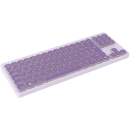 Canyon OnType 10 kabelgebundene Low-Profile-Tastatur lila