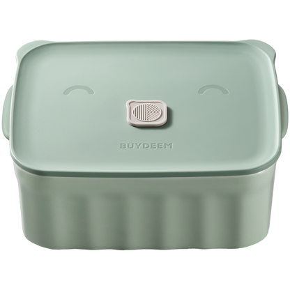 810 ml Buydeem CT1006 Ceramic Food Container Pastel Green