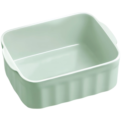 810 ml Buydeem CT1006 Ceramic Food Container Pastel Green