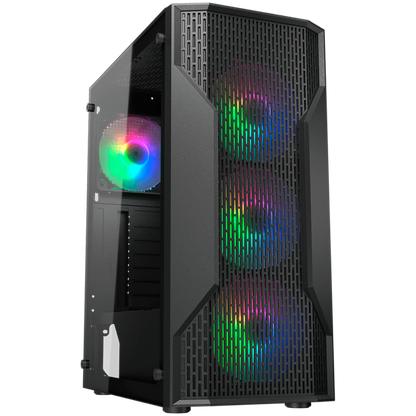 PC-Gehäuse Mid Tower COUGAR MX110 RGB schwarz