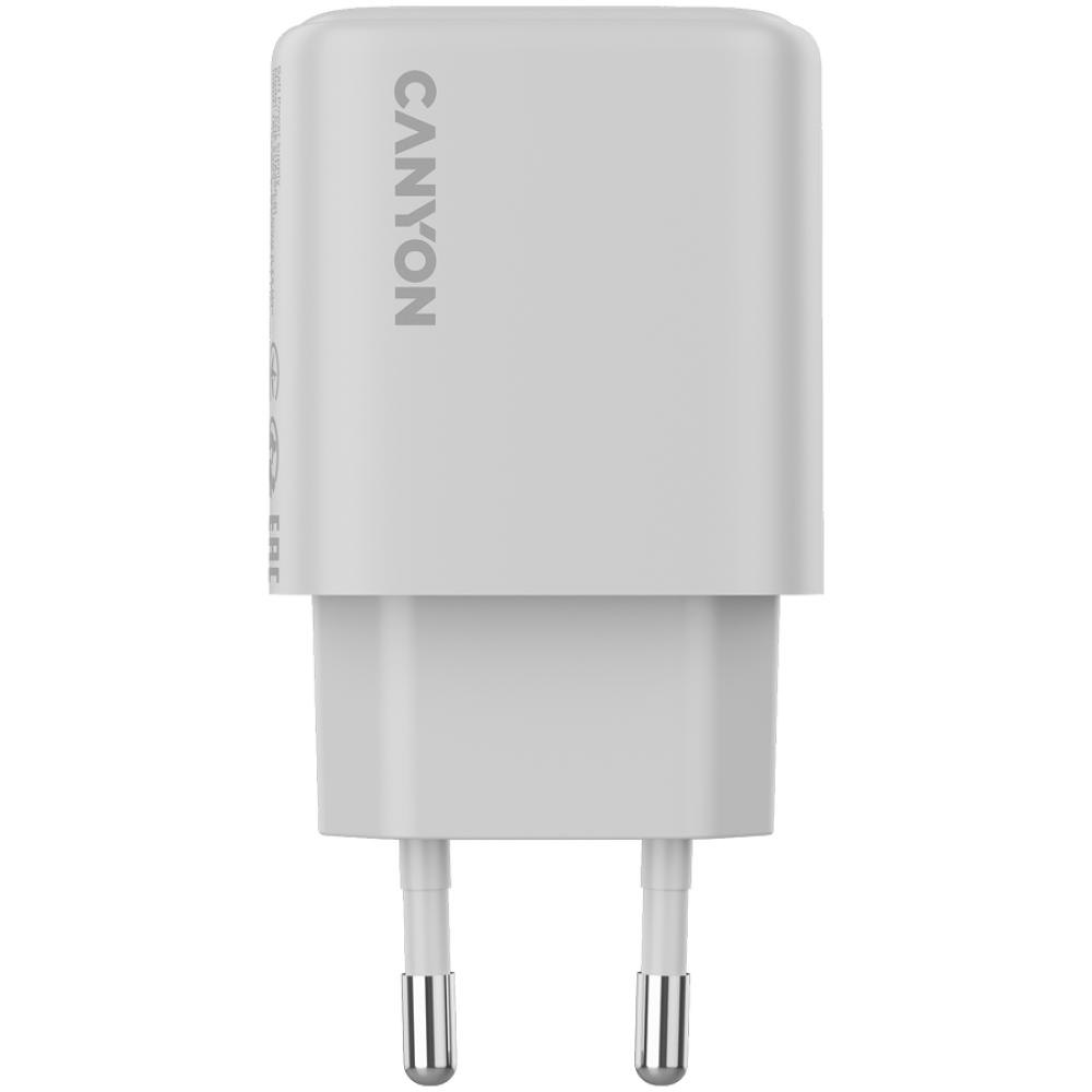Canyon OnCharge 250 25W 1xPD EU White Wall Charger