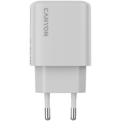 Canyon OnCharge 250 25W 1xPD EU White Wall Charger