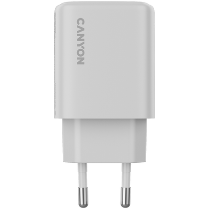 Canyon OnCharge 250 Netzladegerät 25W 1xPD 1xQC EU weiß