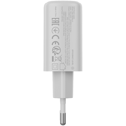 Canyon OnCharge 250 Netzladegerät 25W 1xPD 1xQC EU weiß