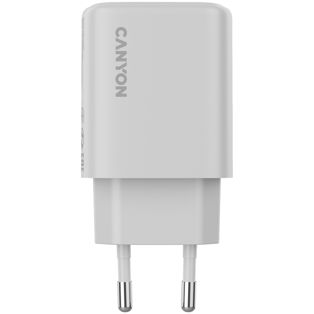 Canyon OnCharge 200 20W 1xPD 1xQC EU Netzladegerät weiß
