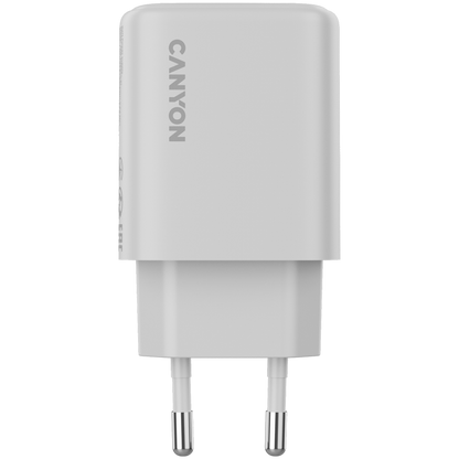 Canyon OnCharge 200 20W 1xPD 1xQC EU Netzladegerät weiß