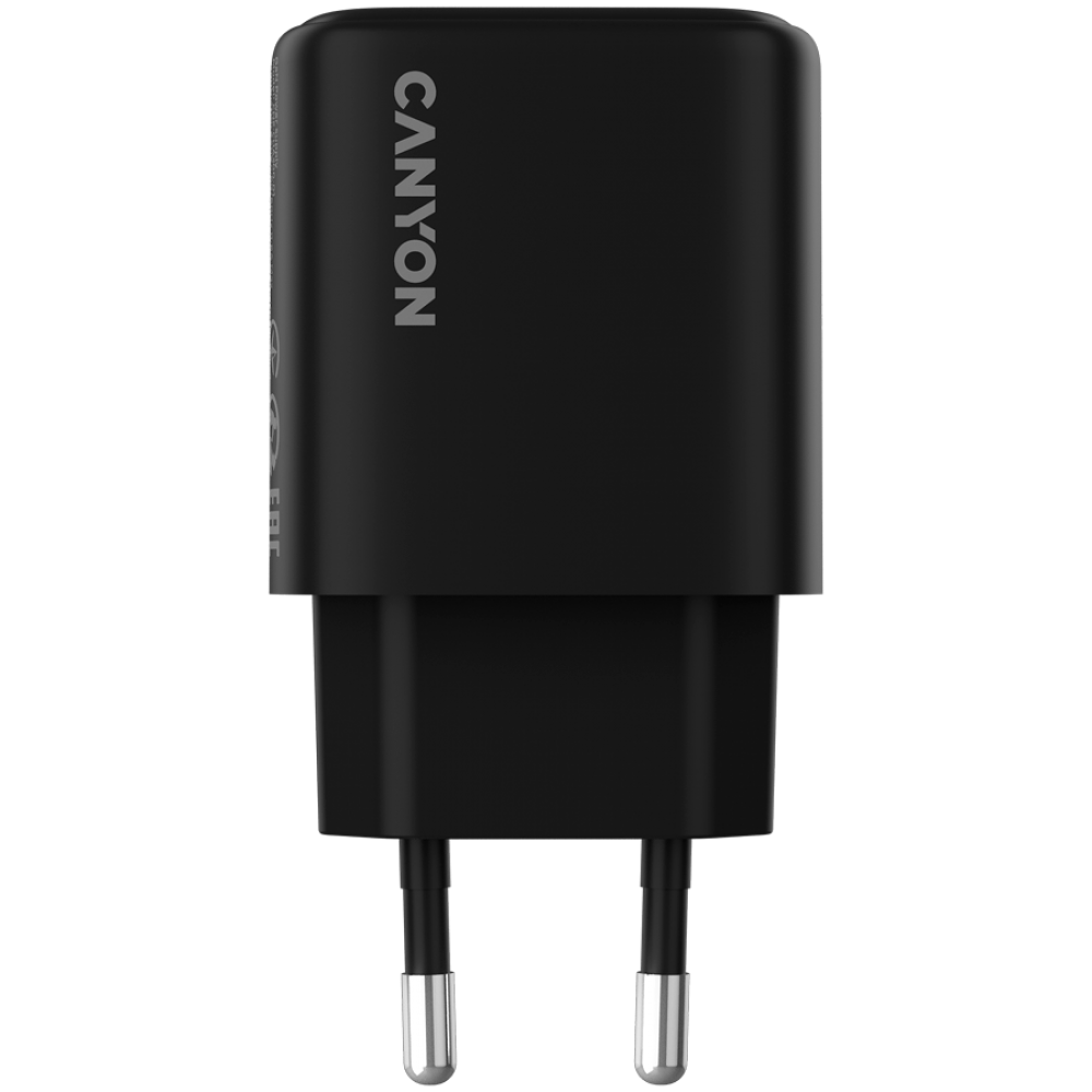 Ładowarka sieciowa 20W 1xPD EU Canyon OnCharge 200 czarna