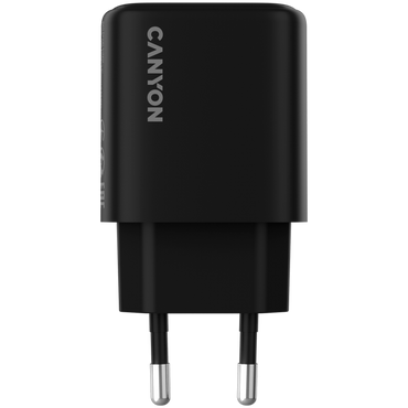 Canyon OnCharge 200 20W 1xPD EU Wall Charger, black