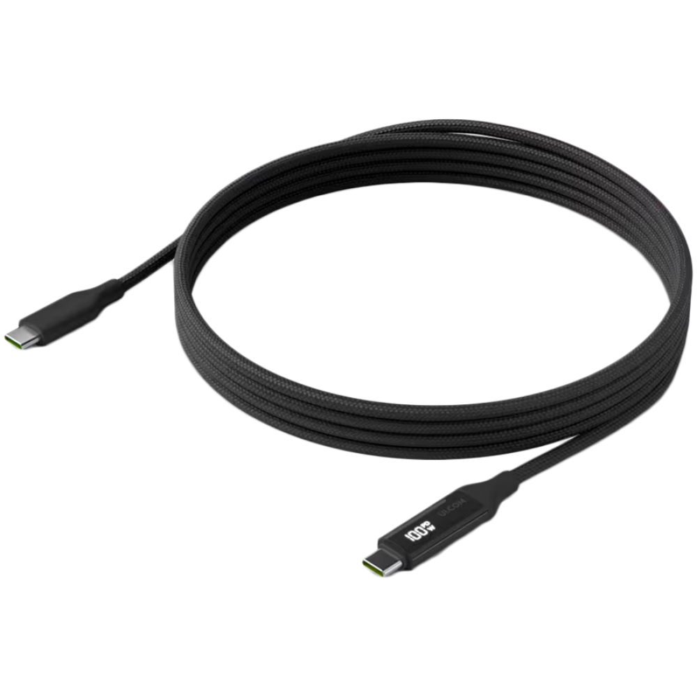 USB-C Cable 100W Ubiquiti UACC-Cable-USB-100W-2M black