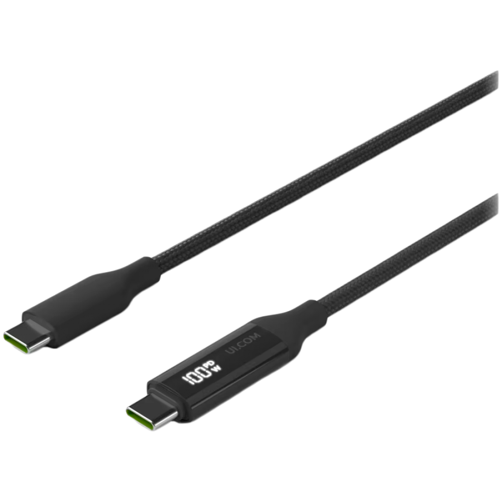 USB-C Cable 100W Ubiquiti UACC-Cable-USB-100W-2M black